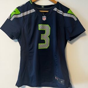 NFL On Field Jersey with Russel Wilson #3